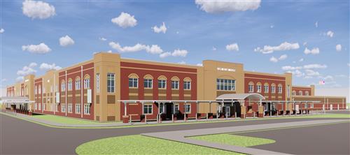 Belmont Middle School rendering 